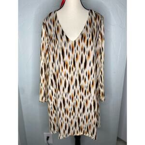 Three Eighty Two KATE V NECK MINI
DRESS